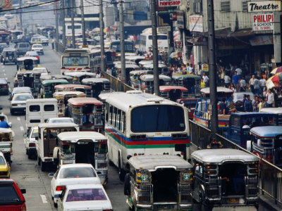 Philippines-traffic-jams-crazy
