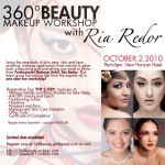 360 Beauty Make-Up Workshop with Ria Redor
