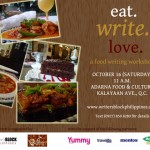 Eat, Write, Love: A Food Writing Workshop on October 16, 2010