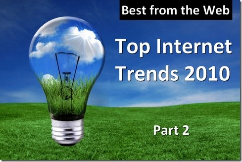 Top Trends of 2010 for the World and the US 2010 Global Trend Setters