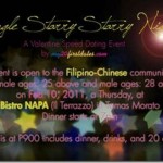 Singles Speed Dating Event in Manila Philippines from My 20 First Dates